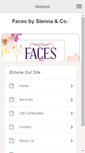 Mobile Screenshot of facesbysienna.net
